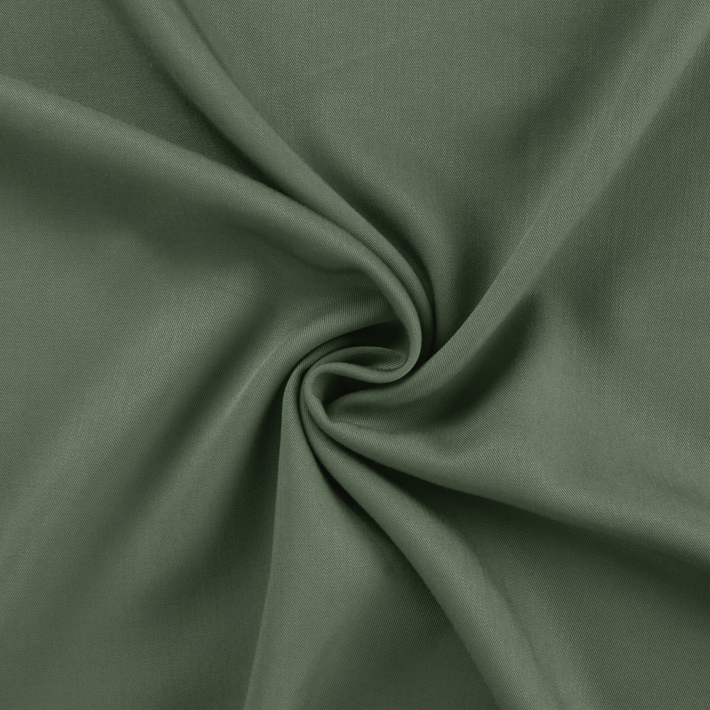 Viscose Twill Uni Sauge