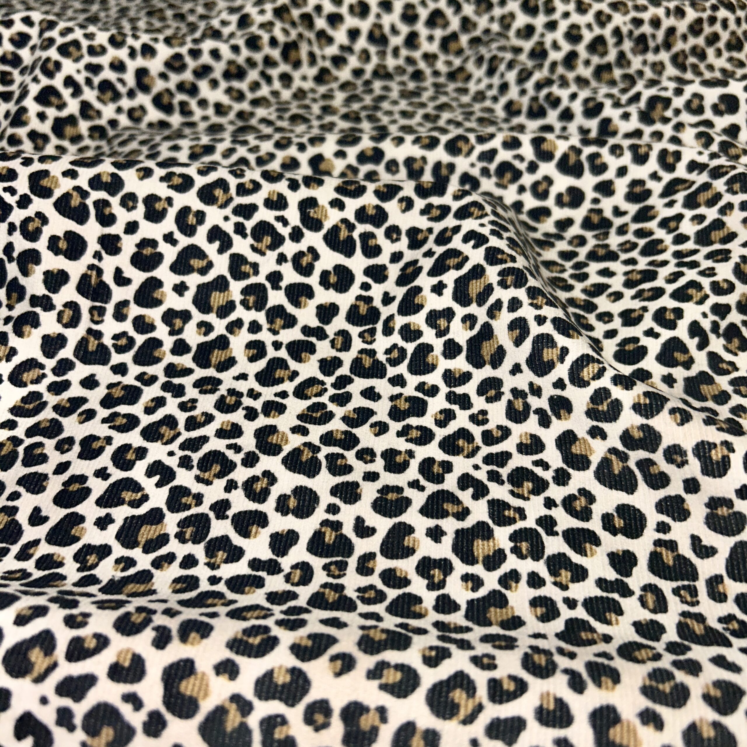 Cotton Cord Print Leopard leopard