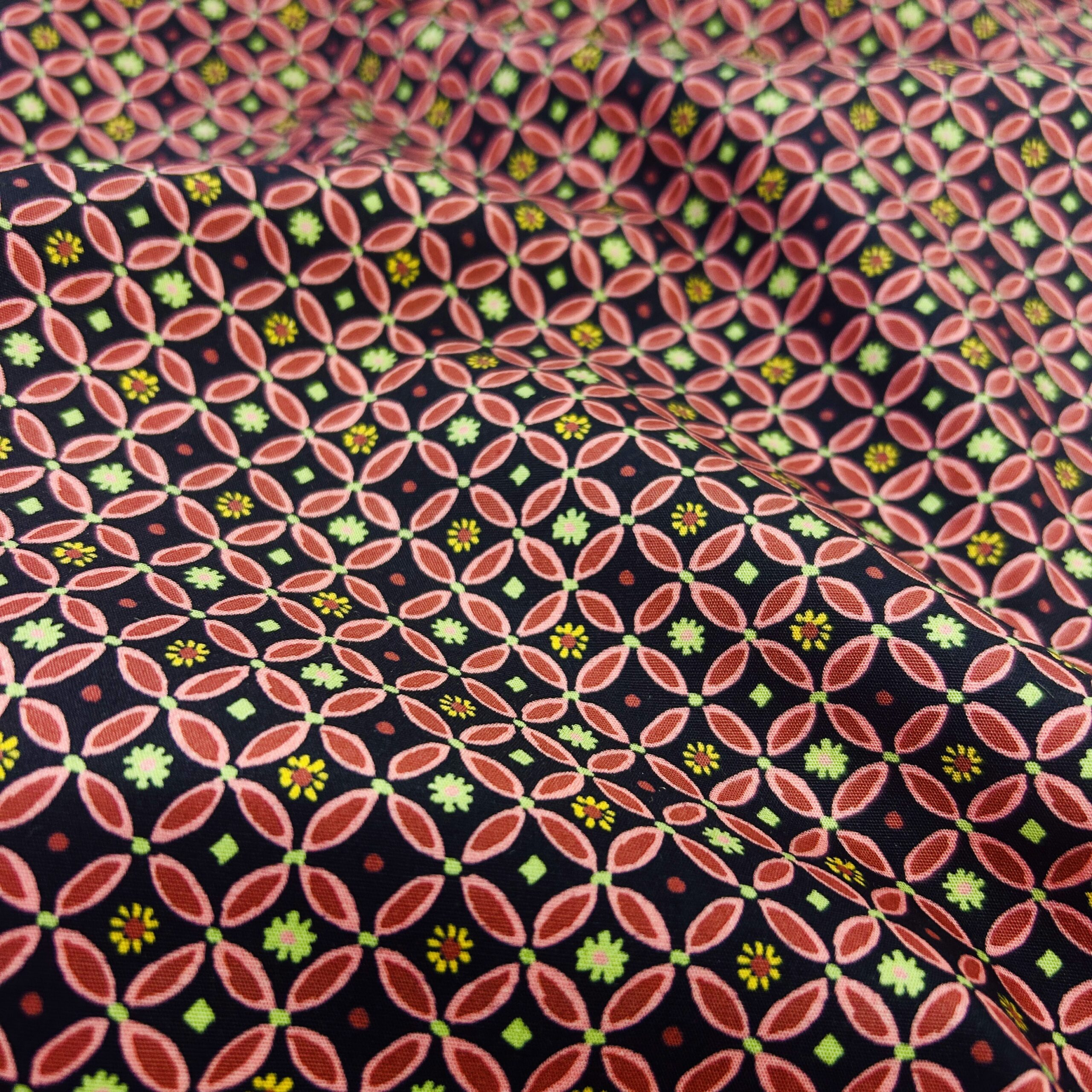 Baumwoll-Popeline Graphic & Floral – Bild 3