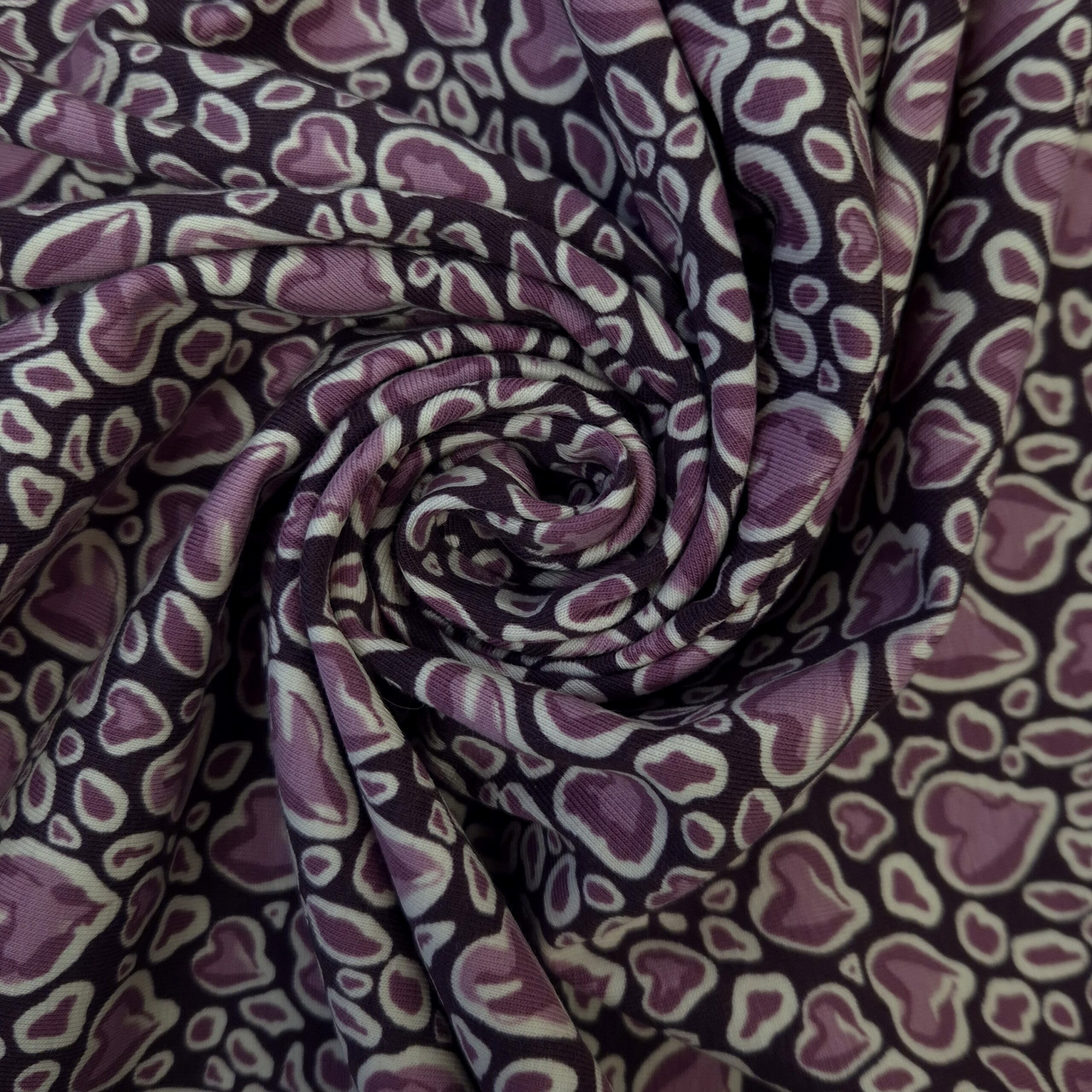 Baumwoll-Jersey Hearts