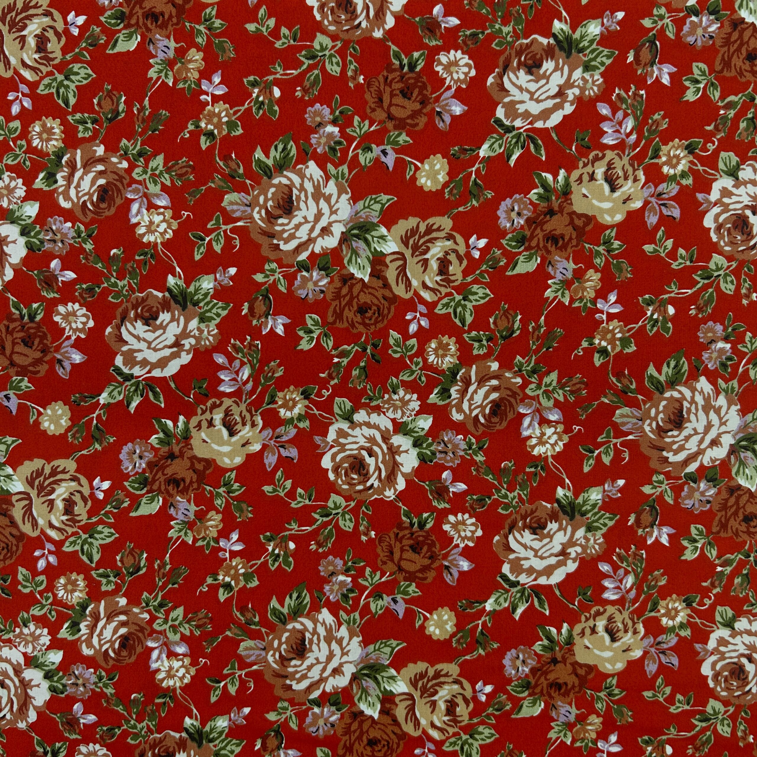 Baumwoll-Popeline Graphic & Floral – Bild 4