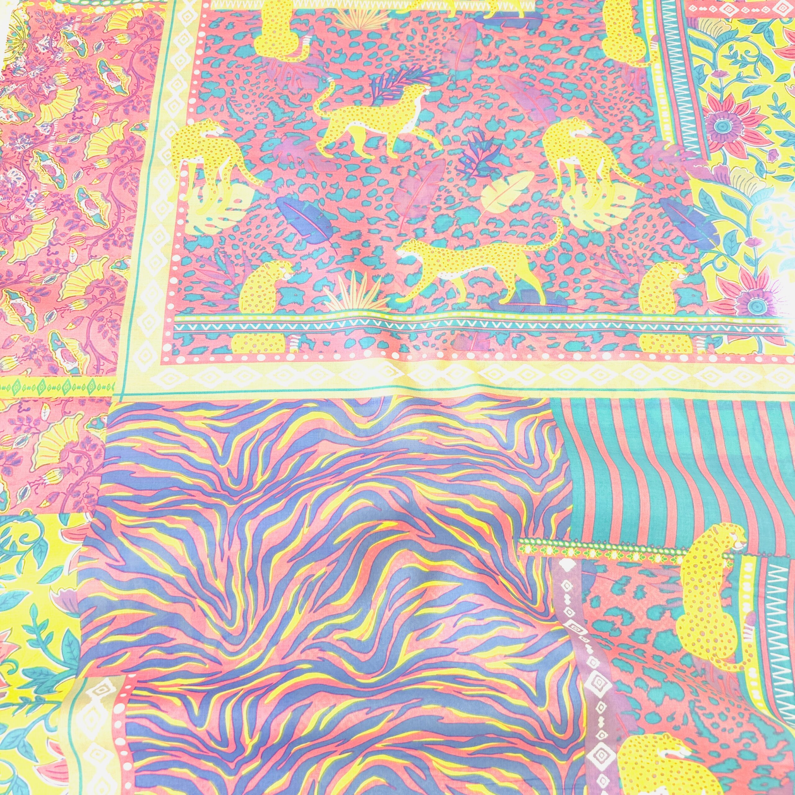 ENJOY Cotton Print Yellow