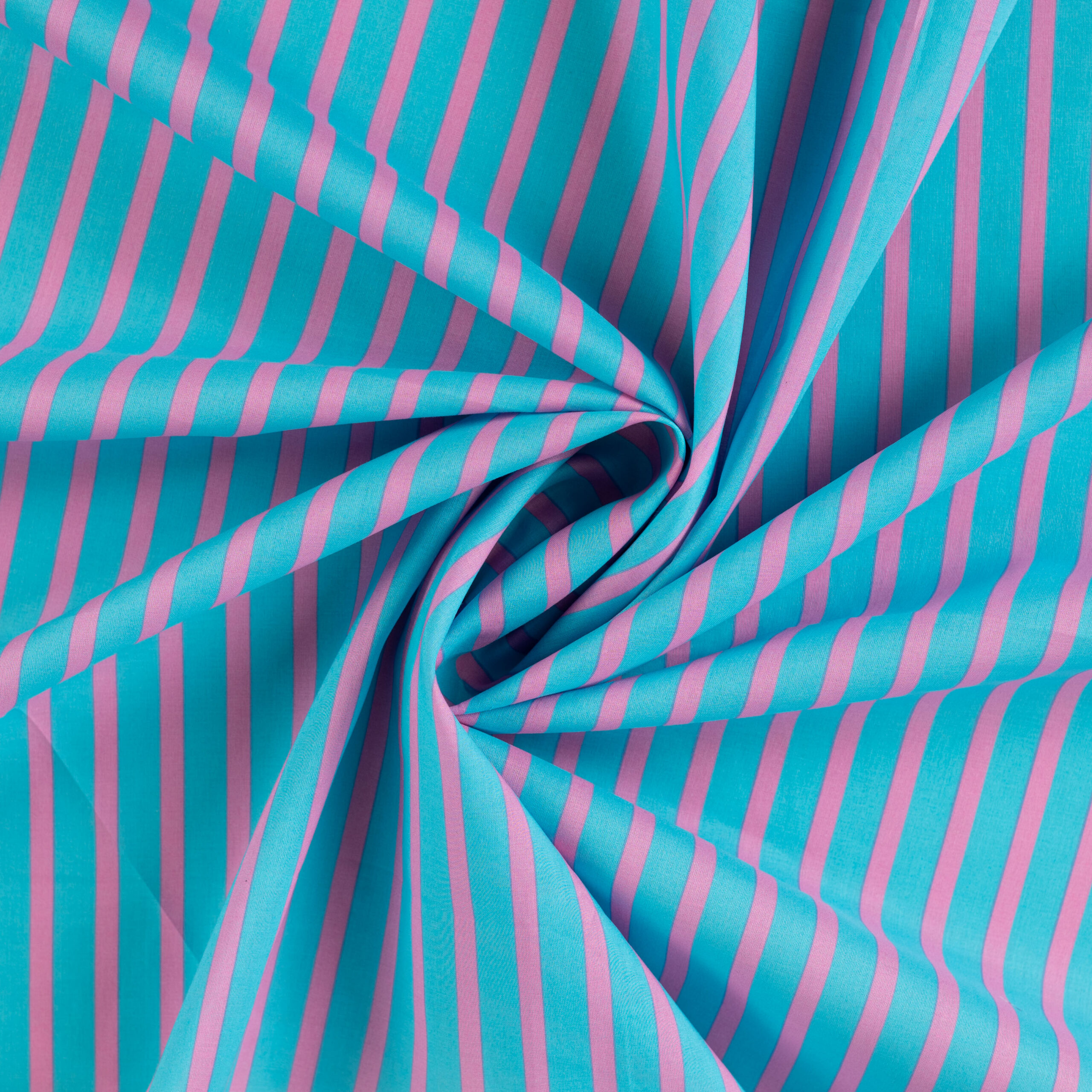 ENJOY Baumwoll-Print Blue Stripes – Bild 3