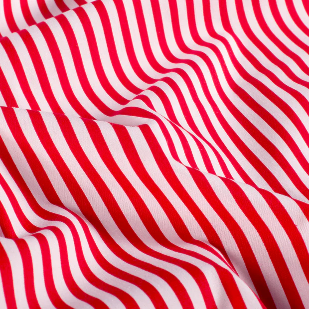 Popeline di cotone / righe