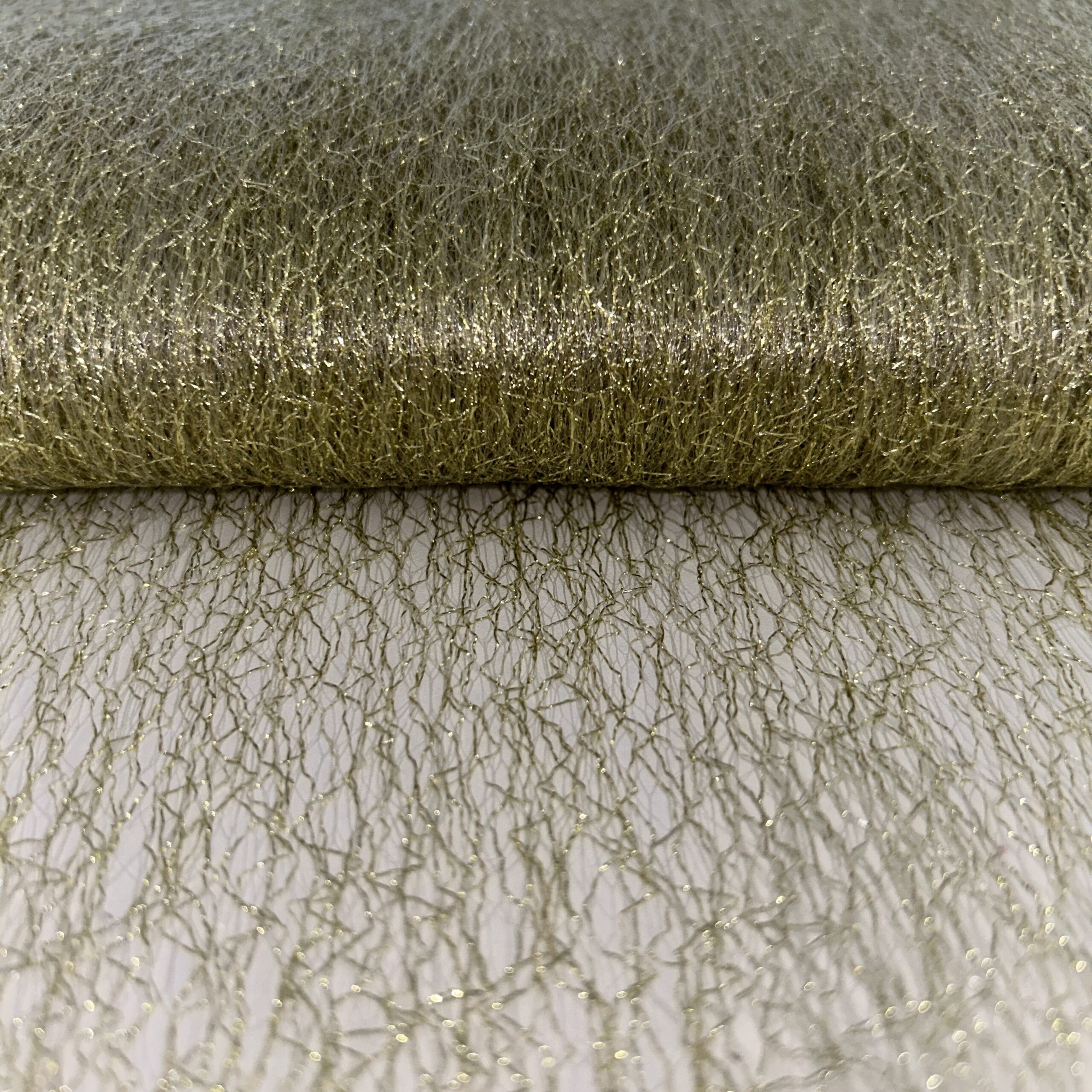 Tulle lurex fantasia - argento e oro - immagine 2