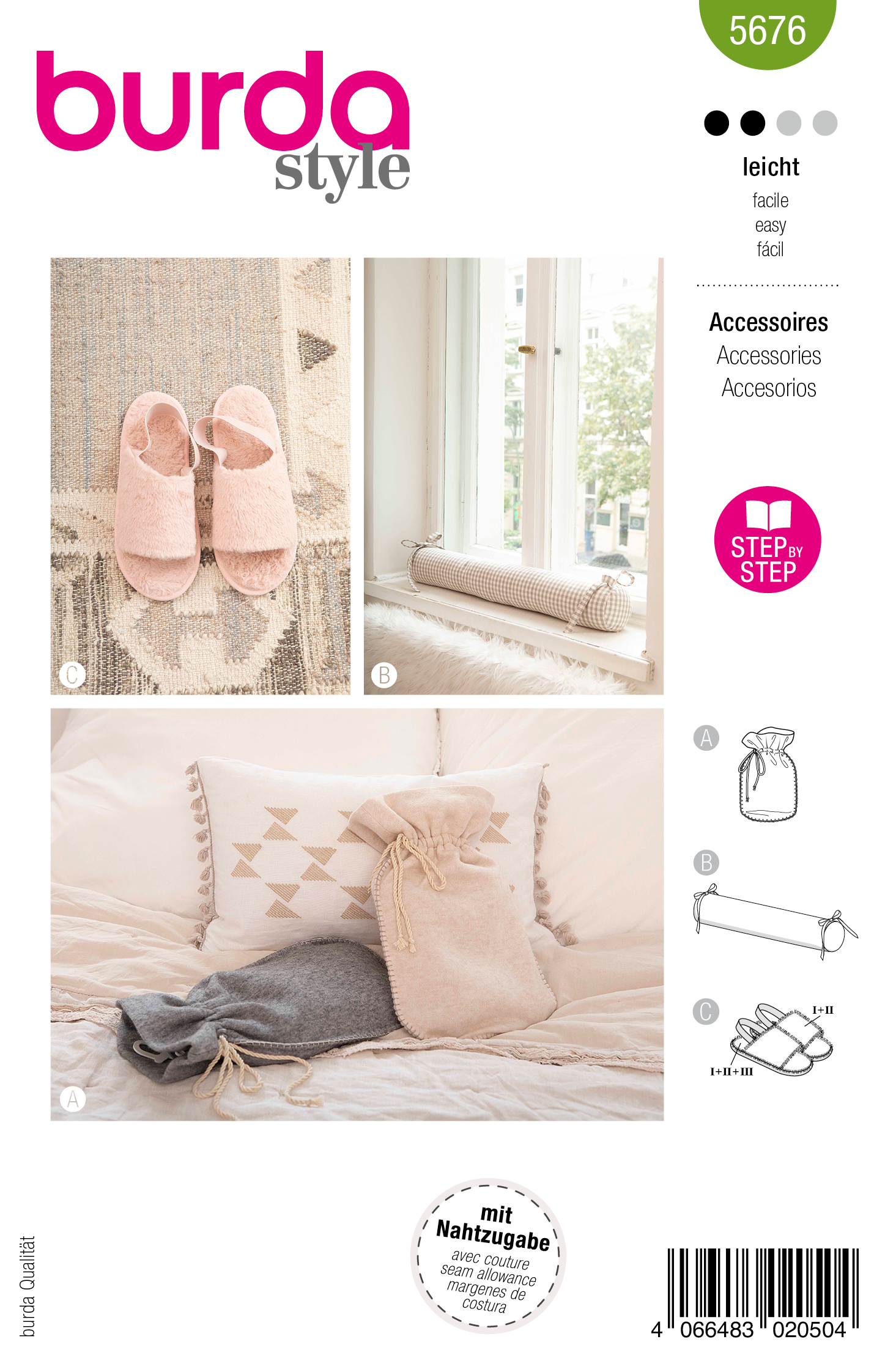 Burda Schnittmuster, Accessiores