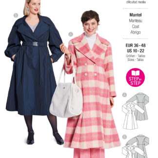 Modello Burda, cappotto