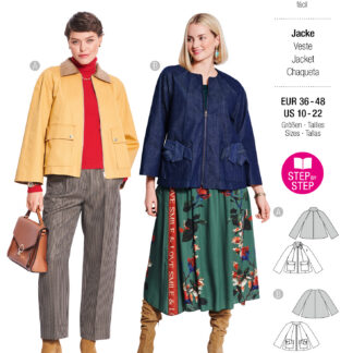 Cartamodello Burda, giacca