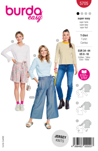 Burda Schnittmuster, Shirt