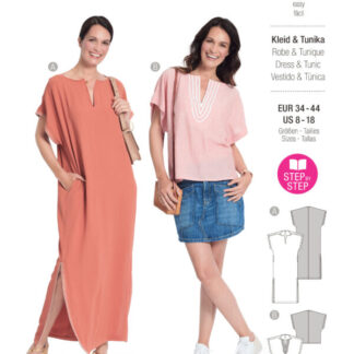 Burda Schnittmuster, Tunika & Kleid