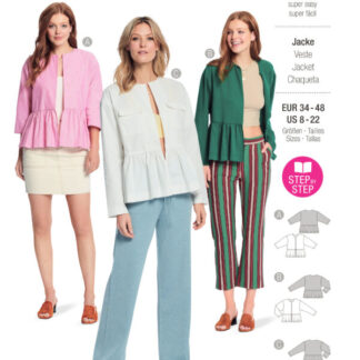 Burda Schnittmuster, Jacke