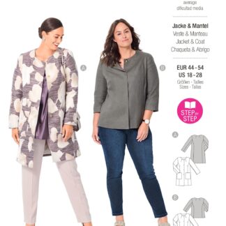 Cartamodello Burda, giacca e cappotto