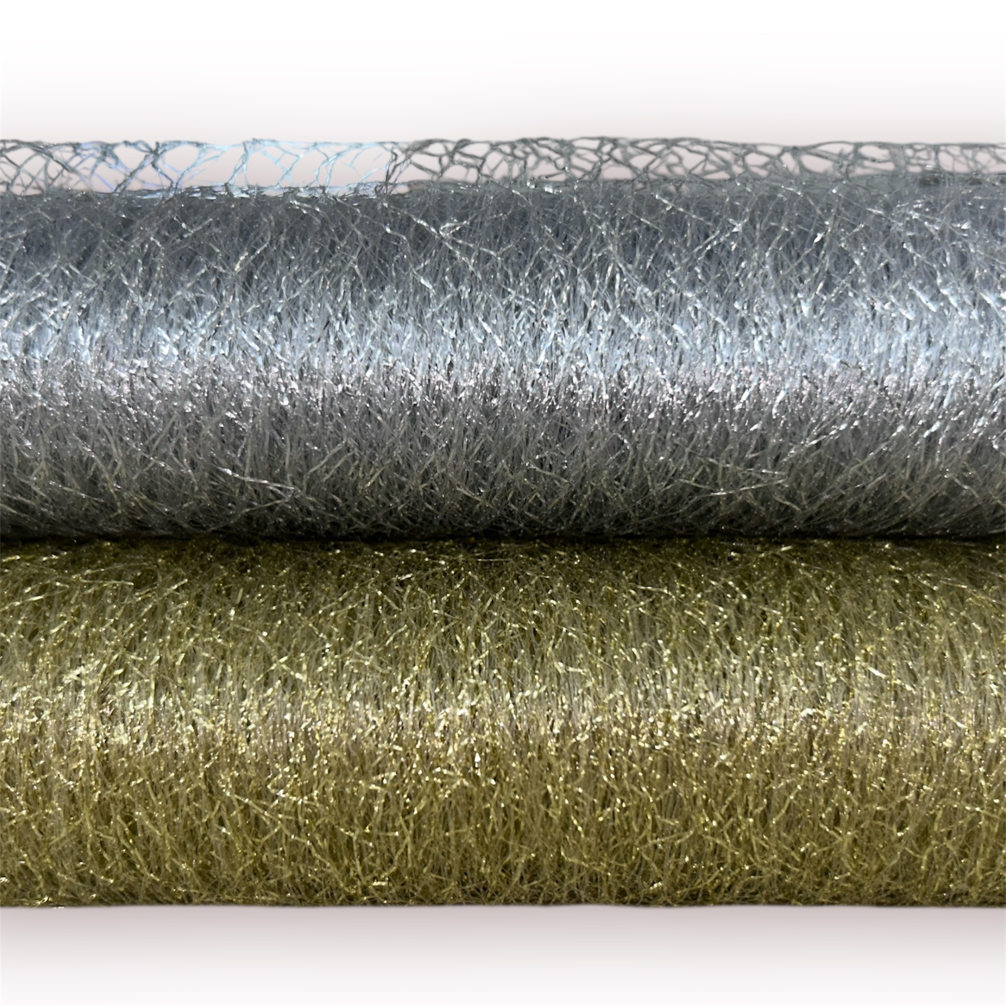 Tulle lurex fantasia - argento e oro