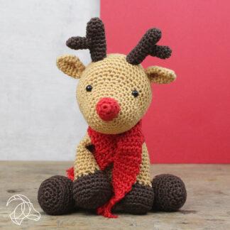 Häkelset Rudolf Raindeer