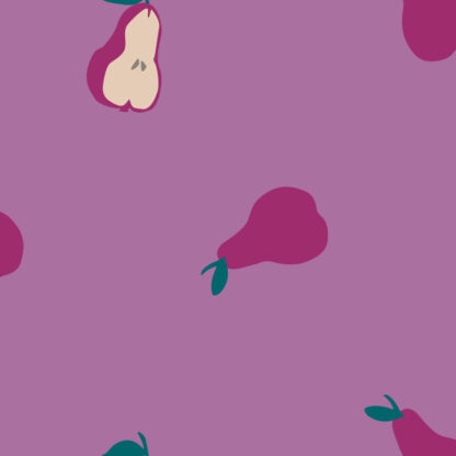 Qjutie French Terry Poires violet